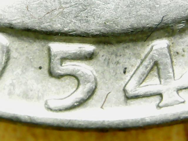 Is-The-Mintmark-On-This-1954-D-Quarter-Double-Stamped?